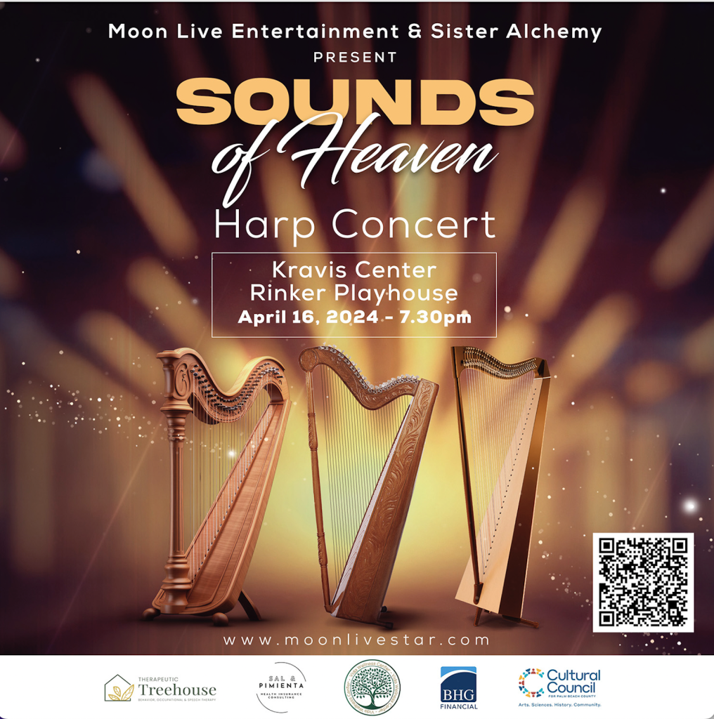 Sounds of Heaven: Harp Concert | Cultural Council for Palm Beach County